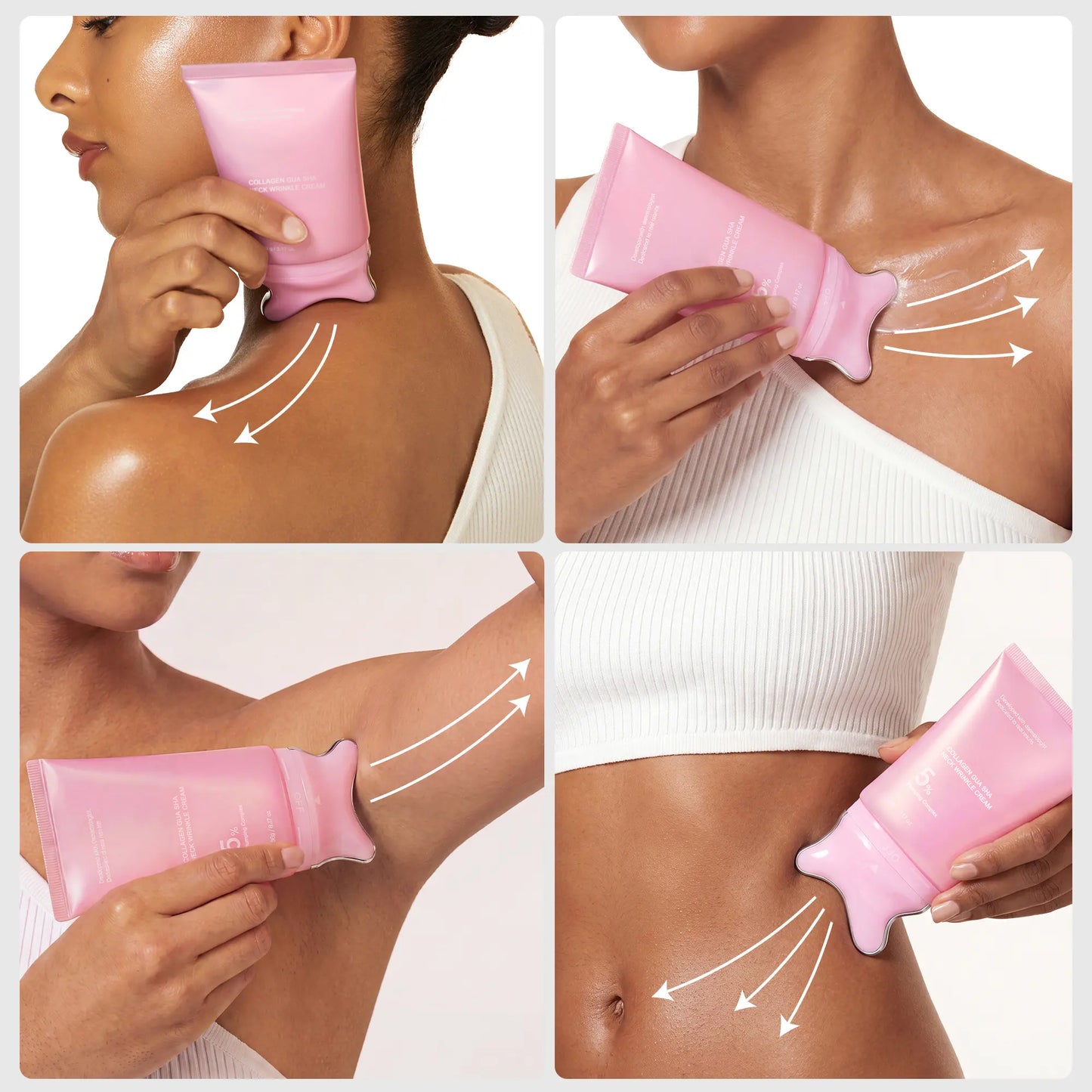 Collagen Gua Sha Firming Cream | Lift & Sculpt Your Neck & Body