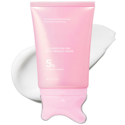 Collagen Gua Sha Firming Cream | Lift & Sculpt Your Neck & Body
