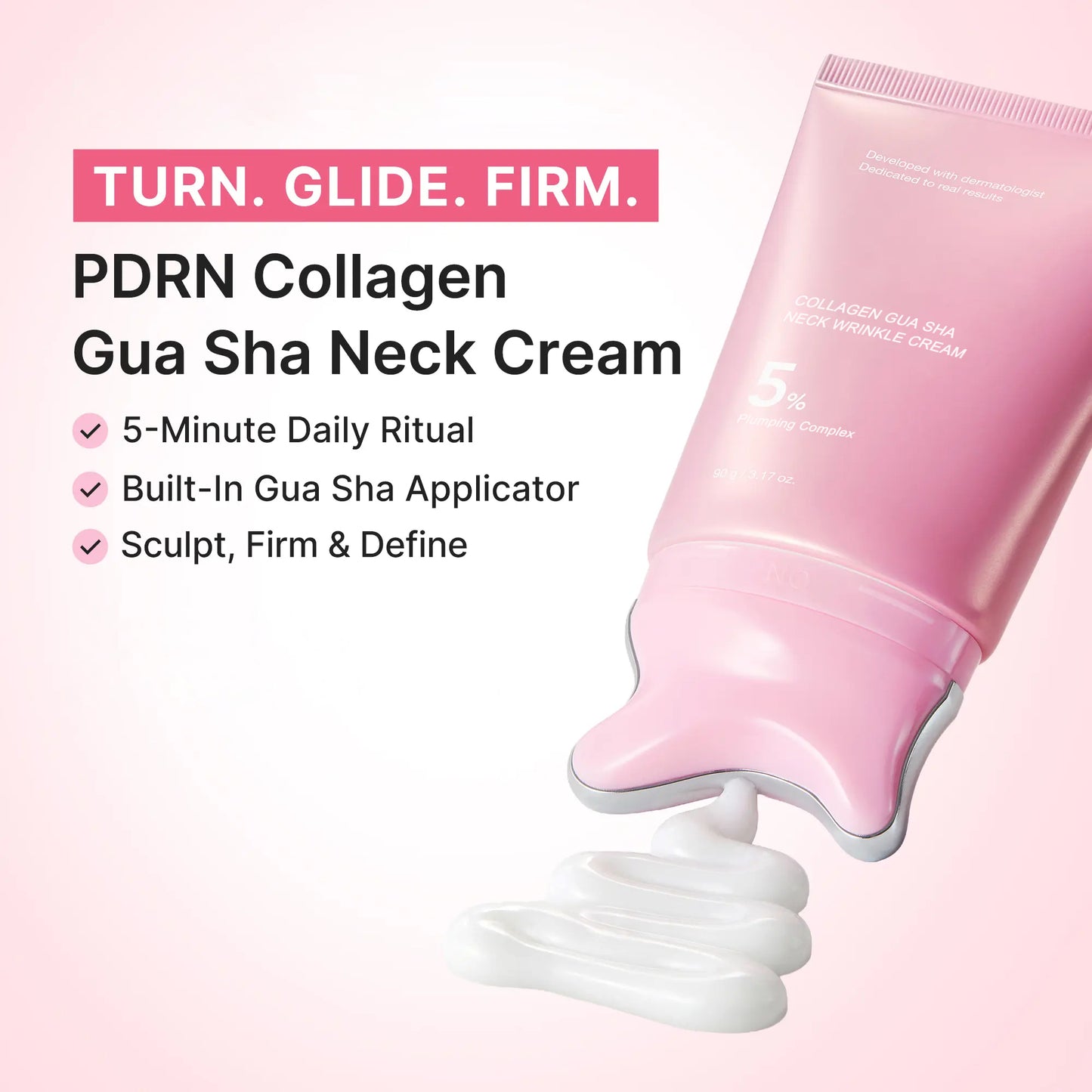 Collagen Gua Sha Firming Cream | Lift & Sculpt Your Neck & Body